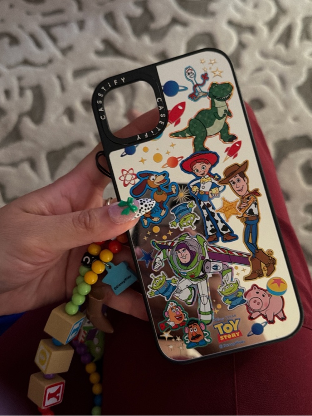 Casetify Toy Story Character Collage Phone Case - White Multi
